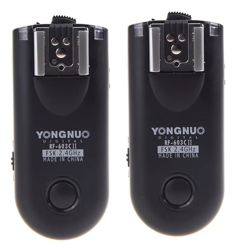 Disparador De Flash Remoto Inalámbrico Yongnuo Rf-603c Ii