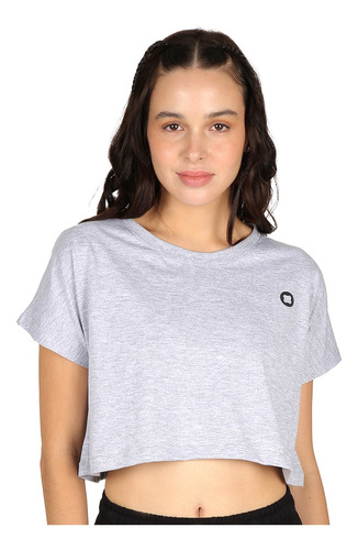 Remera Urbo Plain En Gris