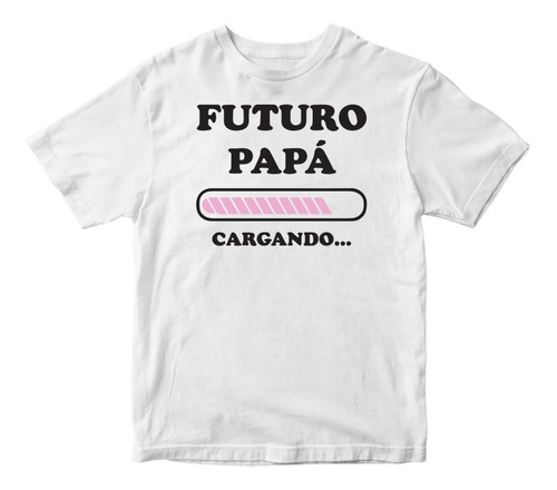 Playera Futuro Papa Cargando Niña M345 Camisa