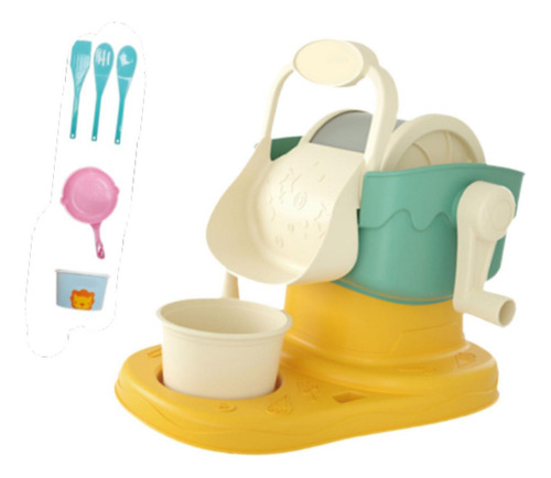 Máquina De Sorvete Para Crianças Kits De Sorvete Para