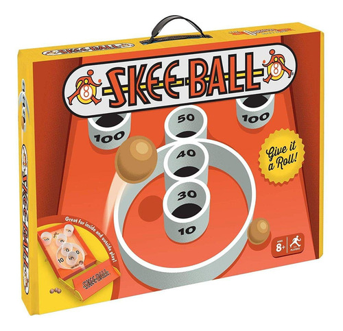 Juego De Skee-ball Buffalo Games Con 5 Bolas De Madera