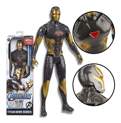 Boneco Iron Man Marvel Avengers Hero Series - 30 Cm - Hasbro