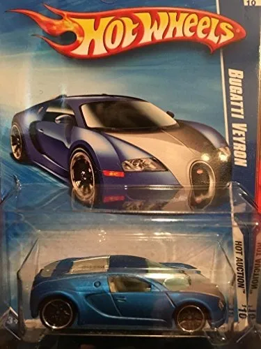 Ruedas Calientes Blue Bugatti Veyron Hot Auction 1:64 5dm0j | MercadoLibre