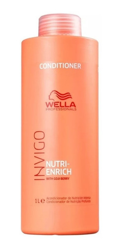 Imagem 1 de 2 de Condicionador Wella Invigo Nutri Enrich 1000ml + Brinde