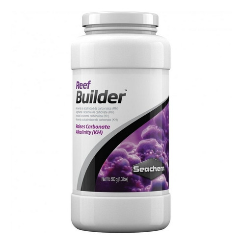 Seachem Reef Builder 300g Aumenta A Alcalinidade Aquário