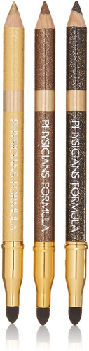 Physicians Formula Shimmer Strips Eyeliner Pencil Trio Color Dorado