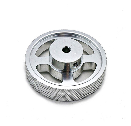 4 Pza Rueda Aluminio Mts Distancia Encoder 6mm Plc Arduino