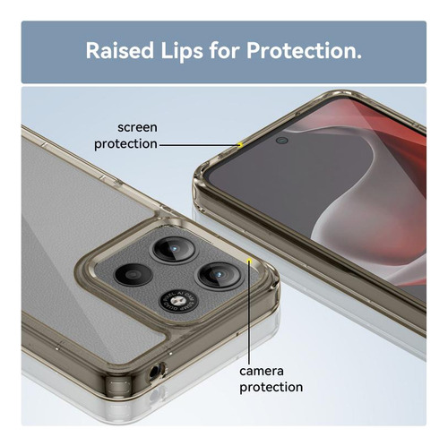 Funda De Acrílico Y Tpu Para Motorola Moto E15 Para Motorola