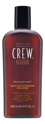 American Crew Daily Moisturizing Shampoo 250ml - 1 Pieza