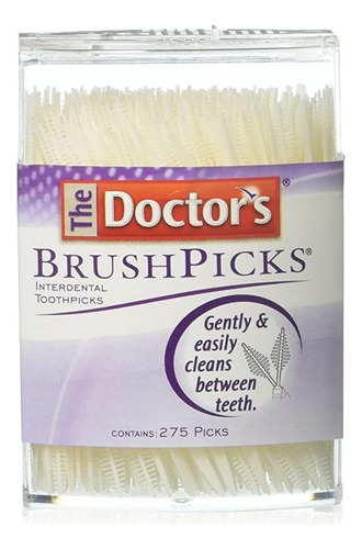 The Doctor&#39;s Brushpicks Palillos Interdentales, 275 Pie.