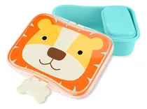 Comprar Kit de almuerzo Zoo Skip Hop para almuerzos con forma de león azul, personaje de león, kit de aperitivos