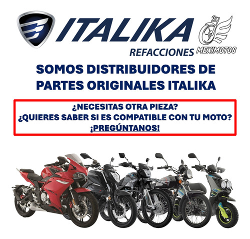 Jgo Espejos Italika Voltium 2016 Original F10010219