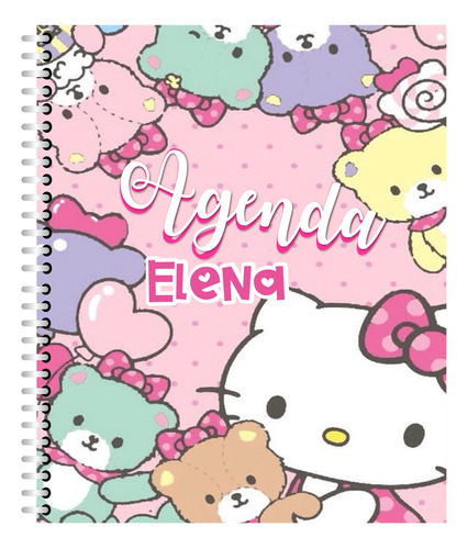 Agenda Personalizable Doctora Hello Kitty