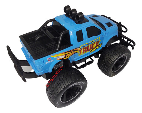 Carrinho Controle Remoto Monster Truck Jr. Vermelho