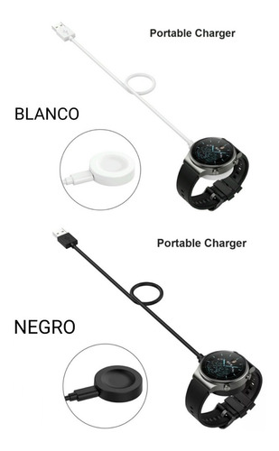 Cargador Inalámbrico Para Huawei Watch 3/gt3/gt2 Pro/gt3 Pro