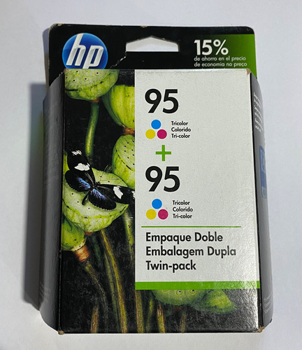 Cartucho Hp 95 Twin Pack X 2u Original Cd886fl Color