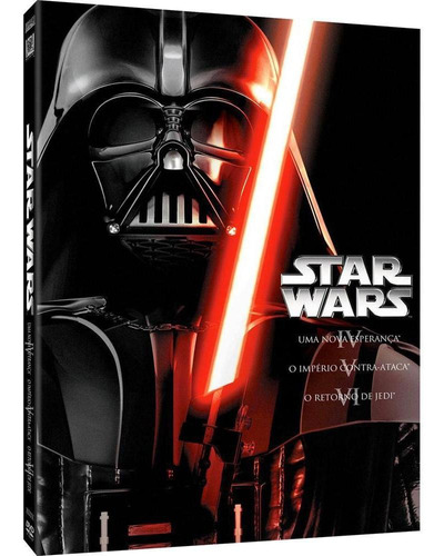 Dvd - Trilogia Star Wars - Episódios 4 A 6 (3 Discos)