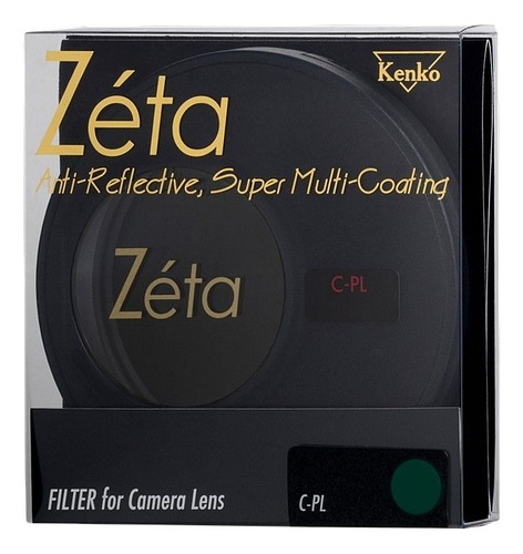 Filtro Kenko 216253 Zeta C-pl De 62mm Color Negro