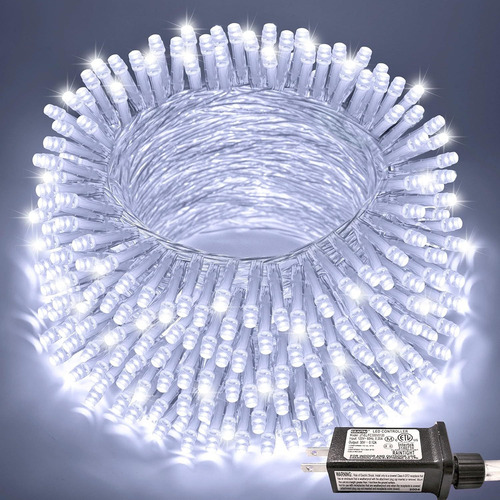 Cadena De Luces Led Navideñas De 20 M Y 200 Pulgadas, Navida