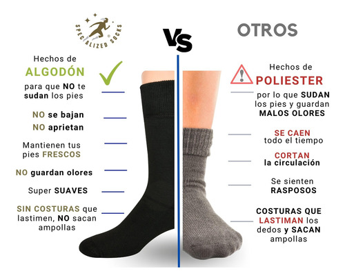 Calcetines Térmicos De Algodón Grueso Para Hombre Y Mujer
