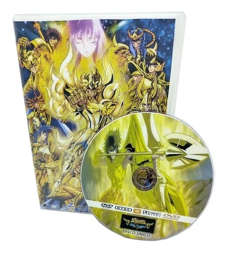 Box Dvd Cavaleiros Do Zodiaco Dublado 12 Casas Asgard Poseid