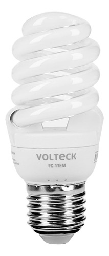 Lámpara 11 W Espiral Mini Luz Cálida T2 B. Volteck 48503