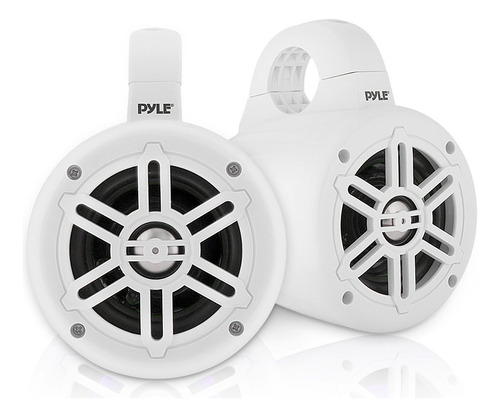 Pyle Altavoces De Torre De Wakeboard Marinos Impermeables 