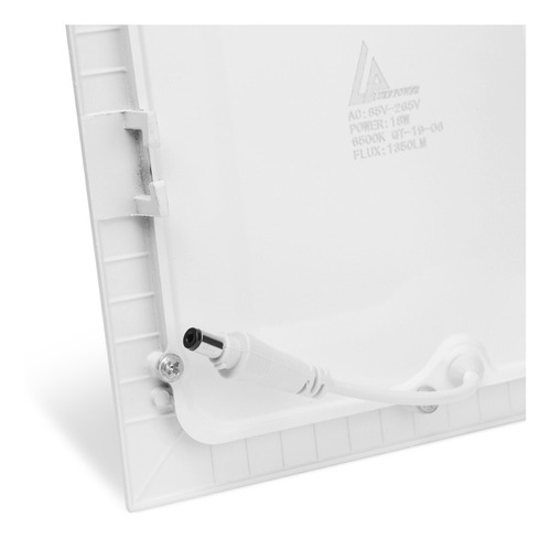 Imagem 9 de 10 de Kit 2 Painel Plafon Led 12w Quadrado Embutir Branco Frio