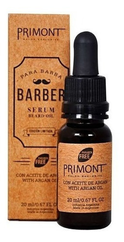 Kit Para Barba De Lujo Primont Barber + Bolsito De Regalo
