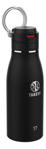 Botella Agua Takeya Traveler 500ml Onyx