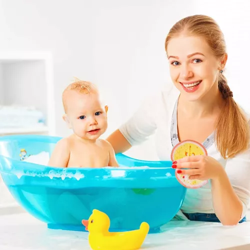 Esponja De Baño Para Bebé, Esponja De Ducha En Forma De Frut