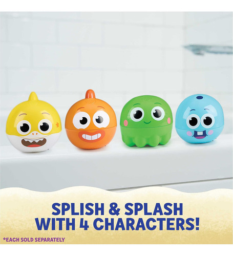- ¡big Show De Wowwee Baby Sharks! Sprokler De Baño Y