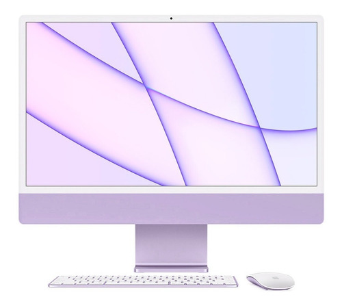 Apple iMac 23.5 Retina 4k M1 512gb 16gb Violeta Bajo Pedido