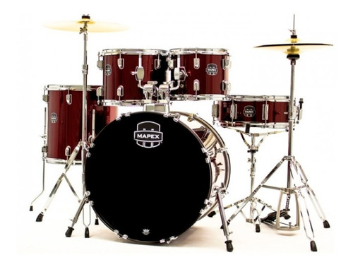 Batería Acústica Mapex Prodigy De 5 Piezas Black