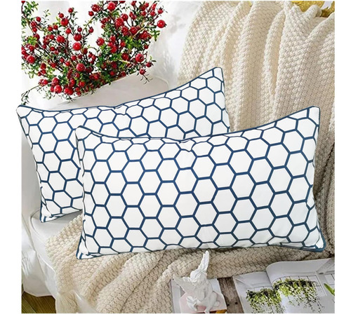 Aitliving Paquete De 2 Fundas De Almohada Decorativas Para S