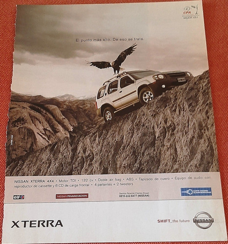 Nissan X-terra Publicidades