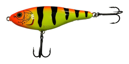 Señuelo Rapala Glidin Rap Glr12 Baitcast Dorado Color Htp Hot Perch