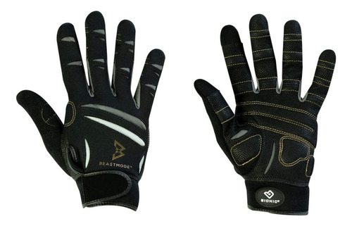 Guantes Deportivos De Dedo Completo Beastmode Para Hombre (x