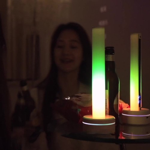 Aplicable Candeeiro De Mesa Rgb Slide Pickup Festival Party