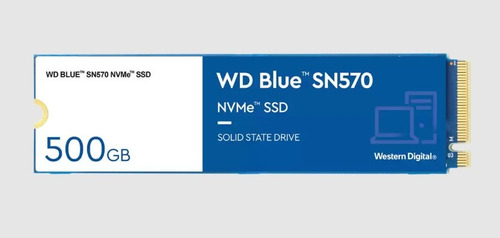 Unidad De Estado Sólido Wd Blue Nvme 500gb Sn570