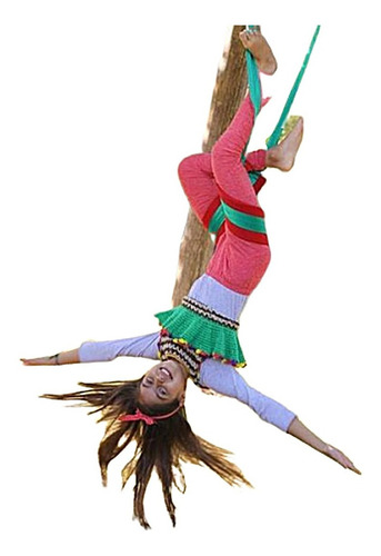 Imagen 1 de 6 de Columpio Hamaca Circo Yoga Aéreo Pilates Tela Acrobacia