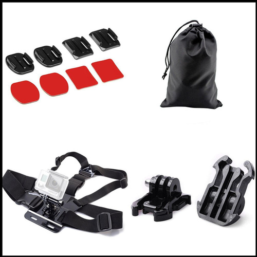 Kit Acessórios Para Gopro Hero 6 7 8 9 10 4k Com 65 Peças