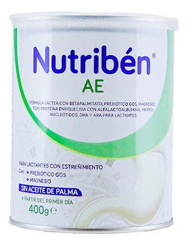 Fórmula Láctea Nutribén Ae Para Lactantes X 400 Gr