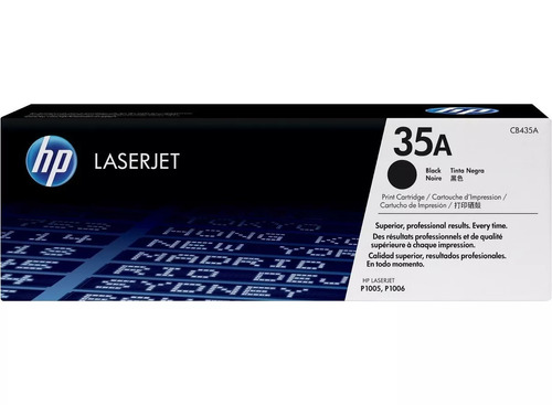 Toner Hp Cb435a 35a Negro Original Impresora Hp P1005 P1006