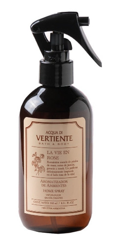 Vertiente Home Spray Aromatizador La Vie En Rose 240 Ml