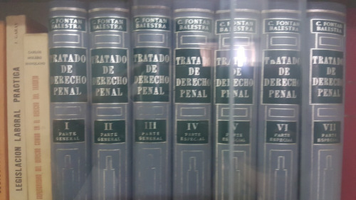 Tratado De Derecho Penal. 7 Tomos. Fontan Balestra