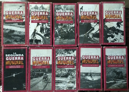 Películas Folio Documental En Vhs  Segunda Guerra Mundial 