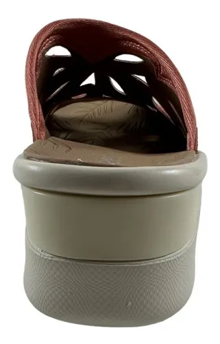 Sandalia Mujer Bzees Susie Naranja 36 Al 41 Liquidacion Cuotas
