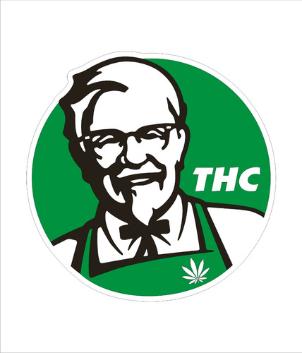 Calcomanía Thc