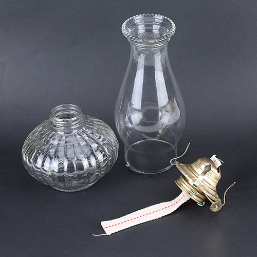 --lámpara De Aceite Retro Con Quemador De Mechas, Accesorios